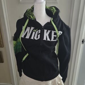 Wicked Black and Green Women's Sweater
